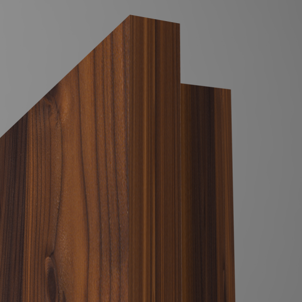 Tür Furnier ANTIK Lärche Smoke matt-lackiert **längs**