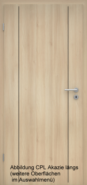 Lisenentür LISO L6 mit Designkante