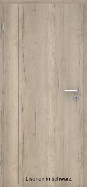 Lisenentür LISO L4 mit Designkante