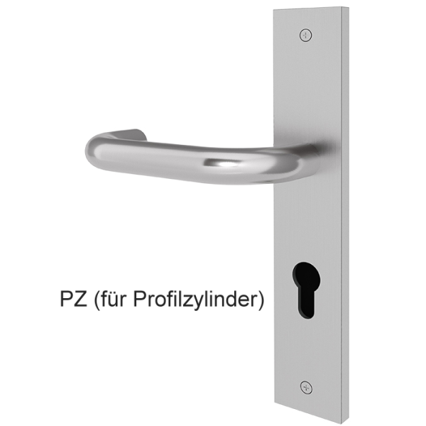 Türgriff BORKUM mit eckigem Langschild