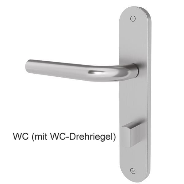 Türgriff JUIST mit gerundetem Langschild