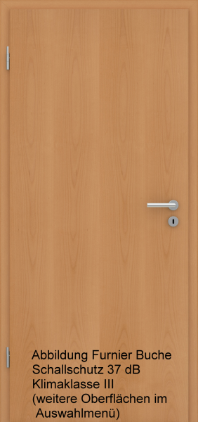 Wohnungseingangstür S37 Klimaklasse III mit Eckkante