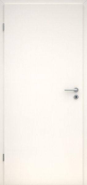 Tür CPL Esche weiß deckend mit Designkante