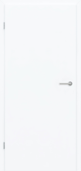 Tür "OS" CPL extraweiß mit Designkante