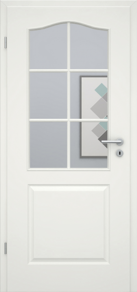 Landhaustür BLANCO 2KB LA SP6