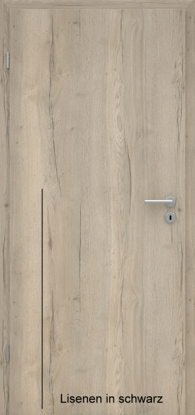 Lisenentür LISO L8 mit Designkante