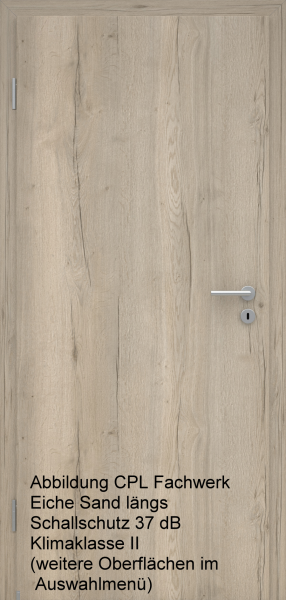 Wohnungseingangstür S37 Klimaklasse II mit Designkante