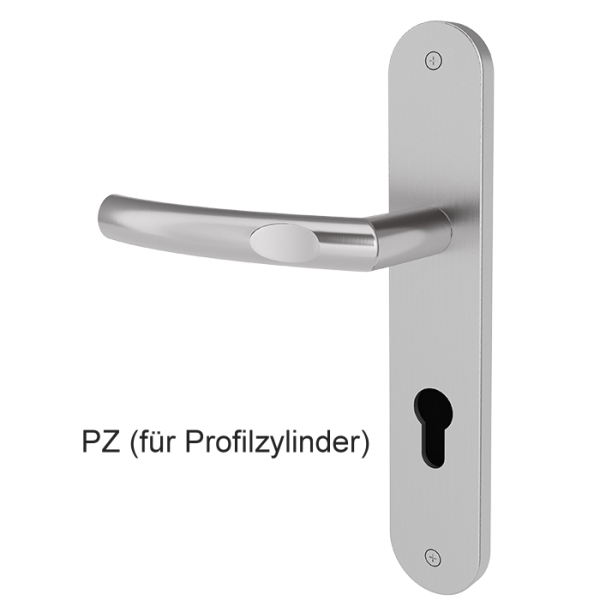 Türgriff ILSA mit gerundetem Langschild