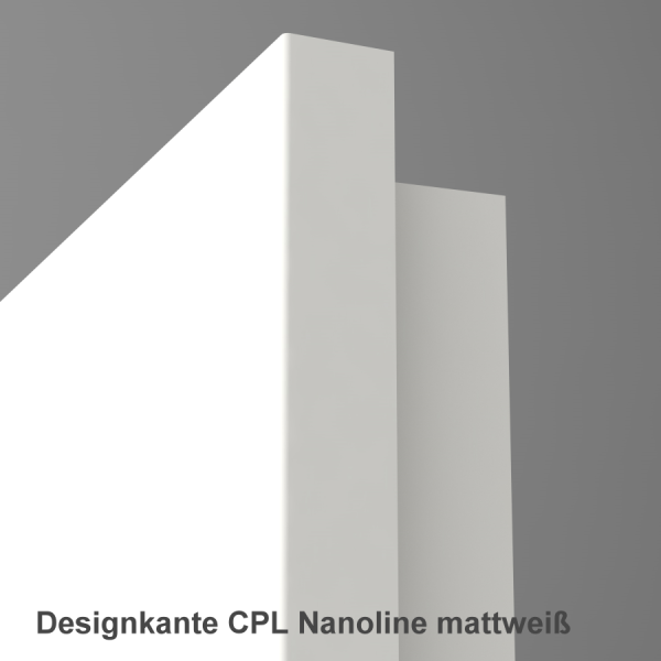 Tür mit Glasmotiv Sand 53 auf weißem Glas