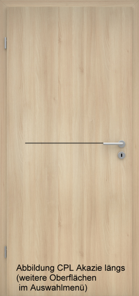 Lisenentür LISO L7 mit Designkante